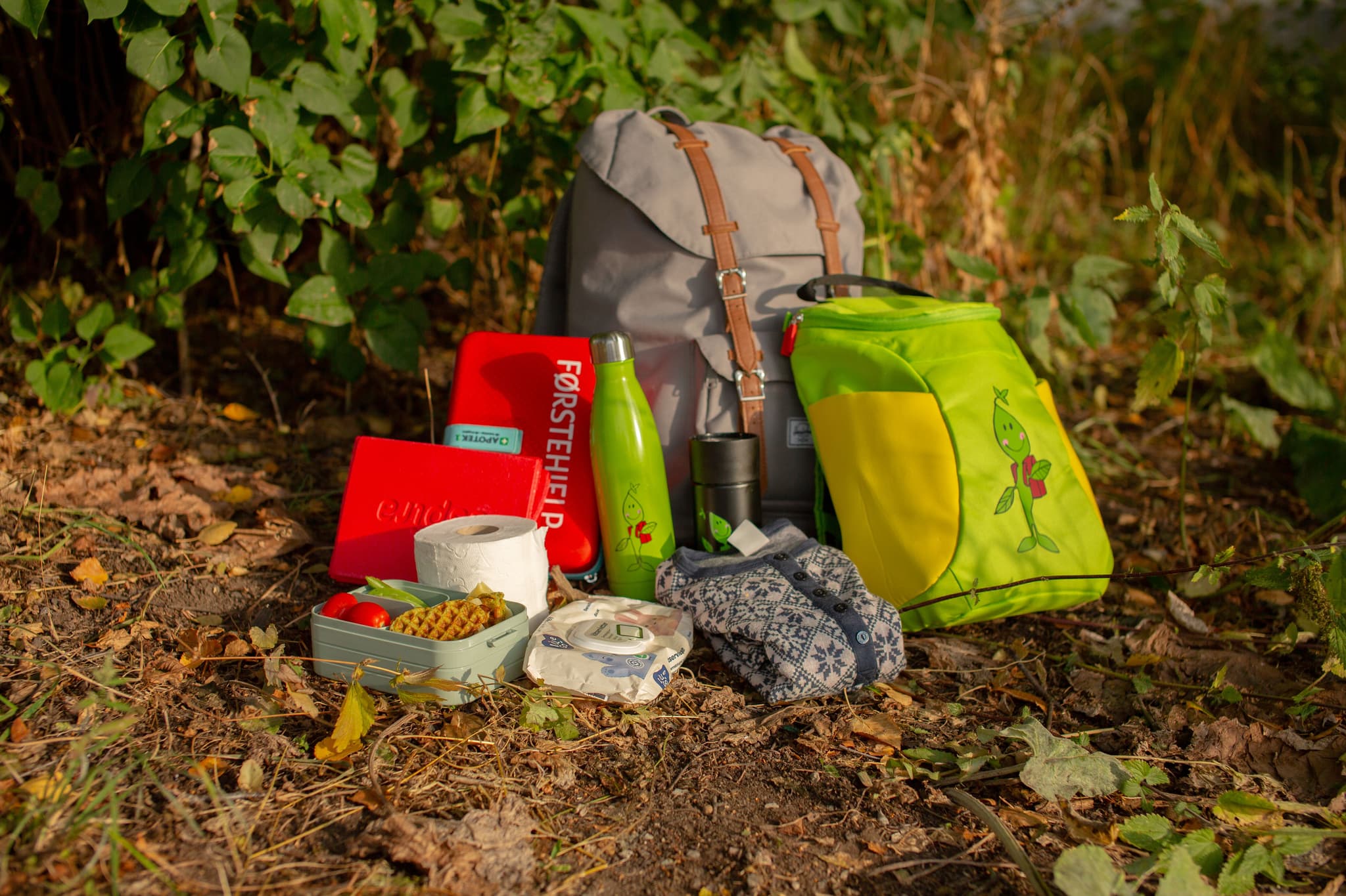 Hva du bør ha med i tursekken når du er på tur med barn.